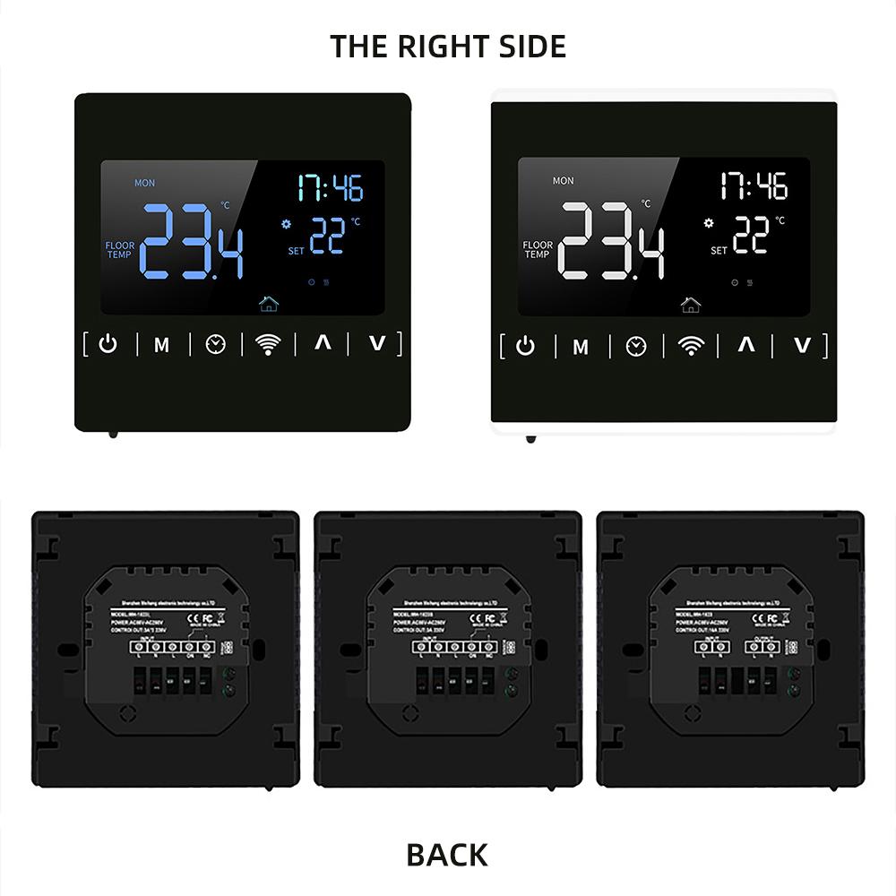 Smart WiFi Home Floor Heating Controller LED Touch Screen Digital Thermostat Electric Gas Boiler Floor Temperature Controller