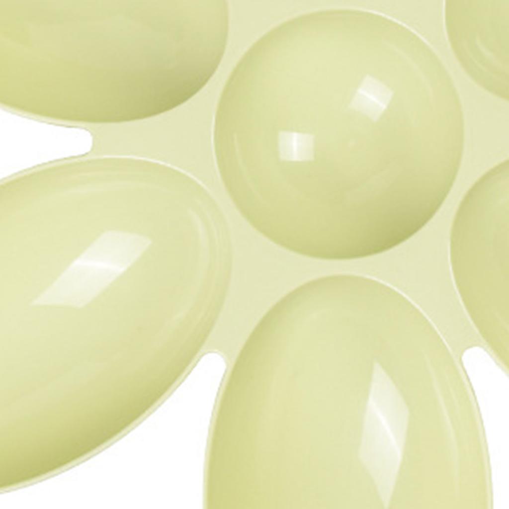 Flower Petals Shaped Pet Feeding Bowl 6 Grids Cat Food Bowl Multifunction Food and Water Cat Dishes for Small Cats and