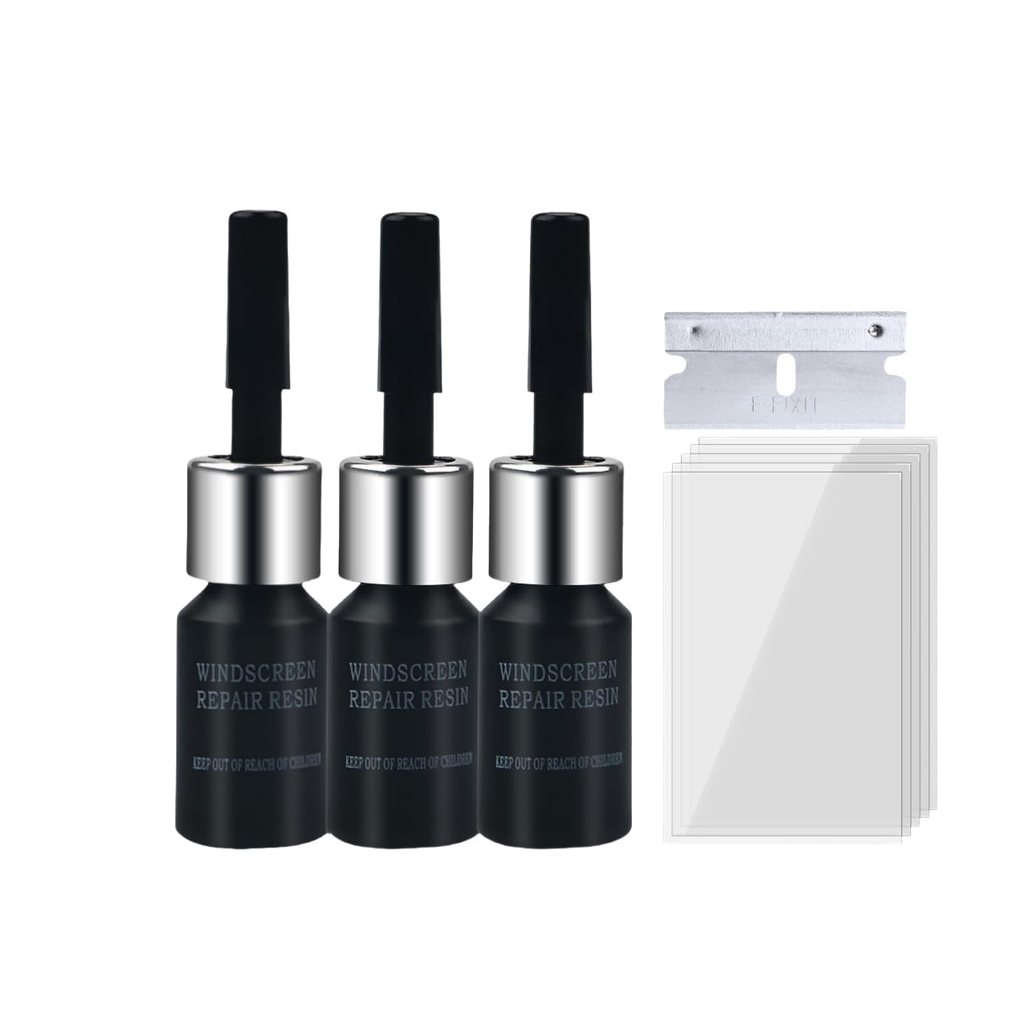 

Windshield Repair Kit, 2025 Improved Edition, Car Glass Repair Set, Windshield Stepping Stone Repair,