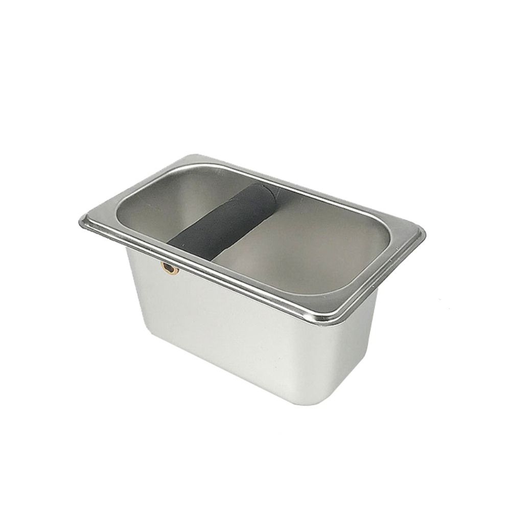 Steel Coffee Residue Bucket Coffee Appliance Powder Slag Drum Slag Tank Slag Drum Coffee Knock Box