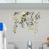 Decorative Wall Home Decor Bathroom Plant Toilet Sticker Wall Decals Flower Leaf Sticker Art Mural
