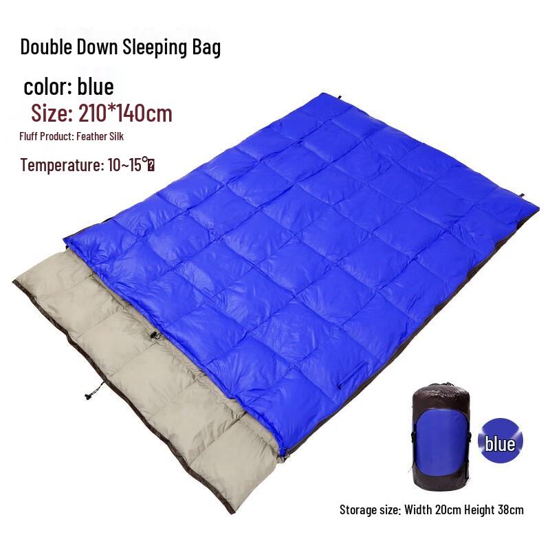 Tri-polar Double Camping Sleeping Bag