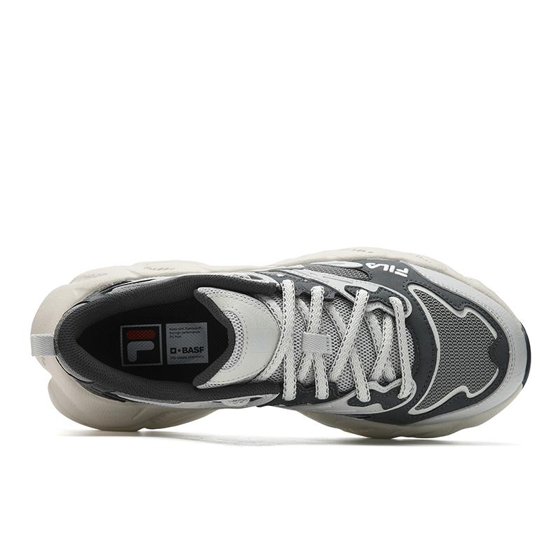 FILA FERN 2S Cushioning Abrasion Resistant Breathable Coverage Lightweight Height Increasing Low top Chunky Sneakers F12M611113FMW