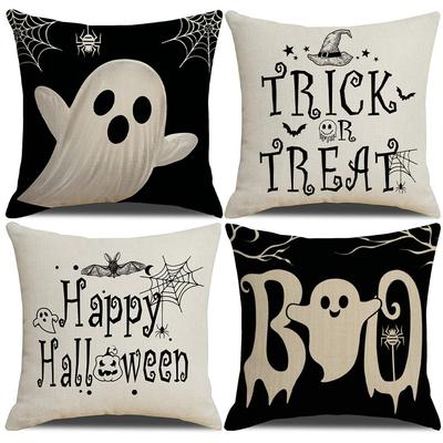 Halloween Bedrucktes Kissen Polyester Bedruckt Wohnzimmer Sofa Dekoration Kissenbezug Schlafzimmer Kissenbezug