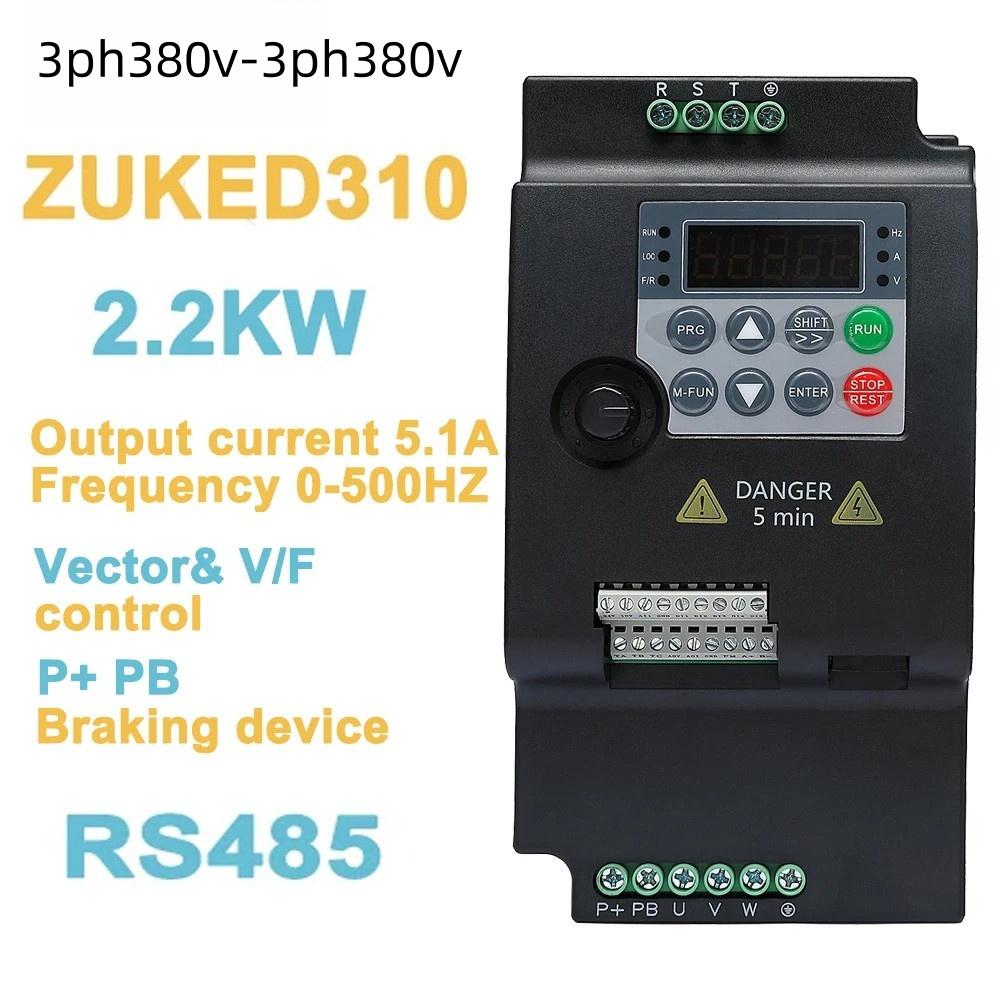 VSD/VFD 220V 0.75kW (1hp),1.5kW (2hp) & 2.2kW (3hp) Frequency Inverter Variable Frequency Drive Universal Motor