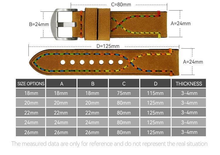 Cinturino per Orologio HQ Edizione Acciaio Regolabile Traspirante Morbido Cavo Mucca Unico Comodo Sportivo Flessibile Smart Cinturino in Pelle per Orologio