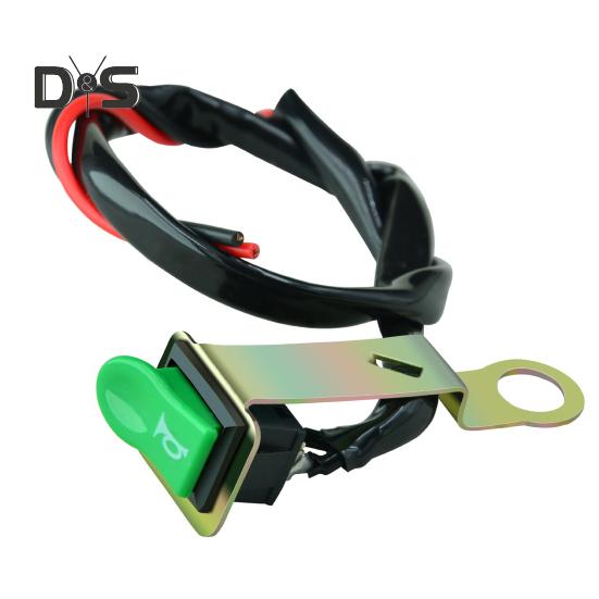 

Тумблер звукового сигнала мотоцикла с металлическим креплением, универсальный переключатель управления звуковым сигналом, модификация мотоцикла, скутера, сменные аксессуары 1pc