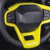 Car Steering Wheel Decor Cover Trim Interior For Ford Bronco -2025 Yellow