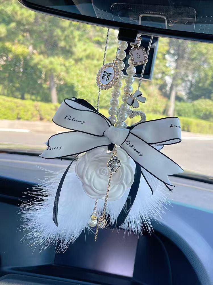 2025 Camellia Scent Rearview Mirror Pendant & Aroma Diffuser