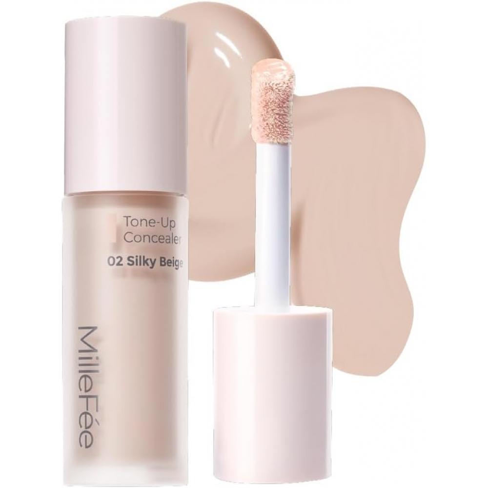 MillEf E tonE Up concEalEr 02 Silky bEigE mattE Highlight covEr Color corrEction