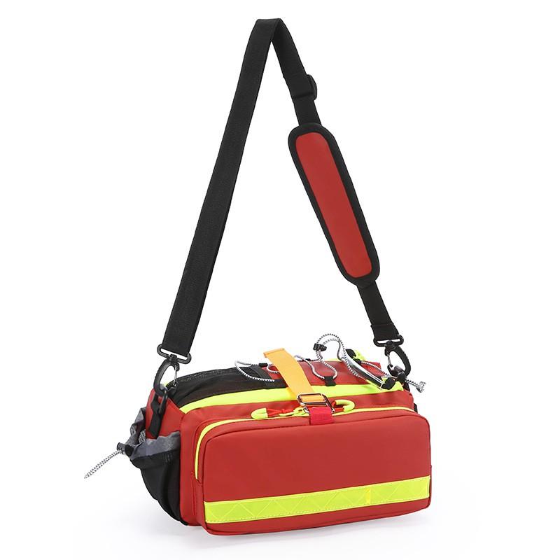 Waterproof Tactical Waist Pack With Color-Coded Compartment System First Aid Medical Response Field Emergency Use