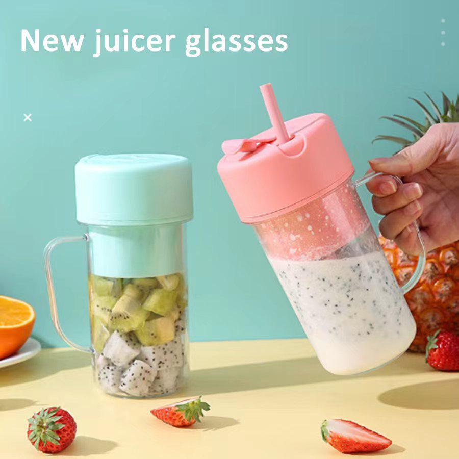 Tragbarer USB-wiederaufladbarer Entsafterbecher für den Heim- und Reisegebrauch