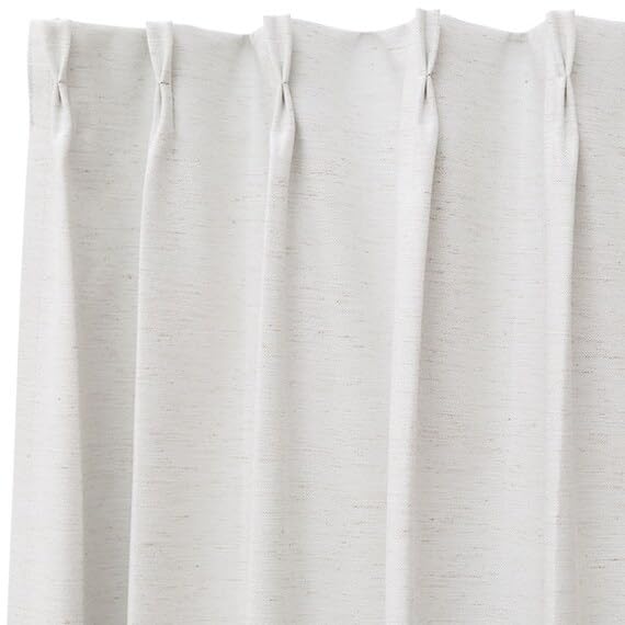 

Nitori Label Blackout Grade Heat and Sound Set of NITORI 7314761 Curtains, 1, Insulation, 100x110cm, 2, Ivory, слоновая кость
