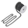 Aluminum Chain 5 Meters Black DIY Making Elegant Style Convenient Storage Curb Chain for Jewelry Making