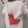 Chic PU Dinosaur Handbag Shoulder Bags Lightweight Crossbody Bag for Girls