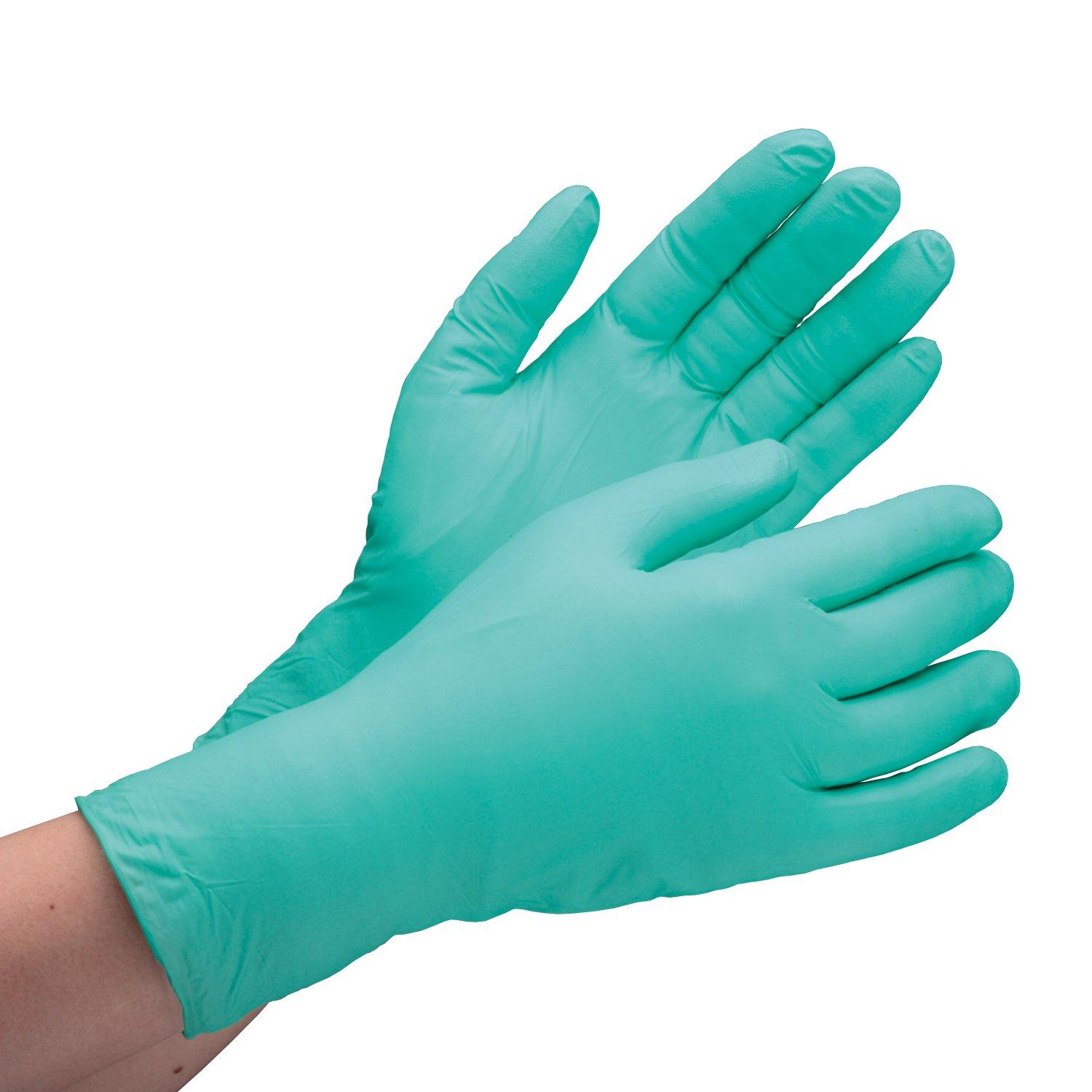 

Nitrile Work Nitrile High Soft Verte 200 Size LL [Midori Anzen] Gloves, Rubber, Non-Slip, Strength, Fit, 761H, Thin, Powder-Free, Green, Gloves, зелёный