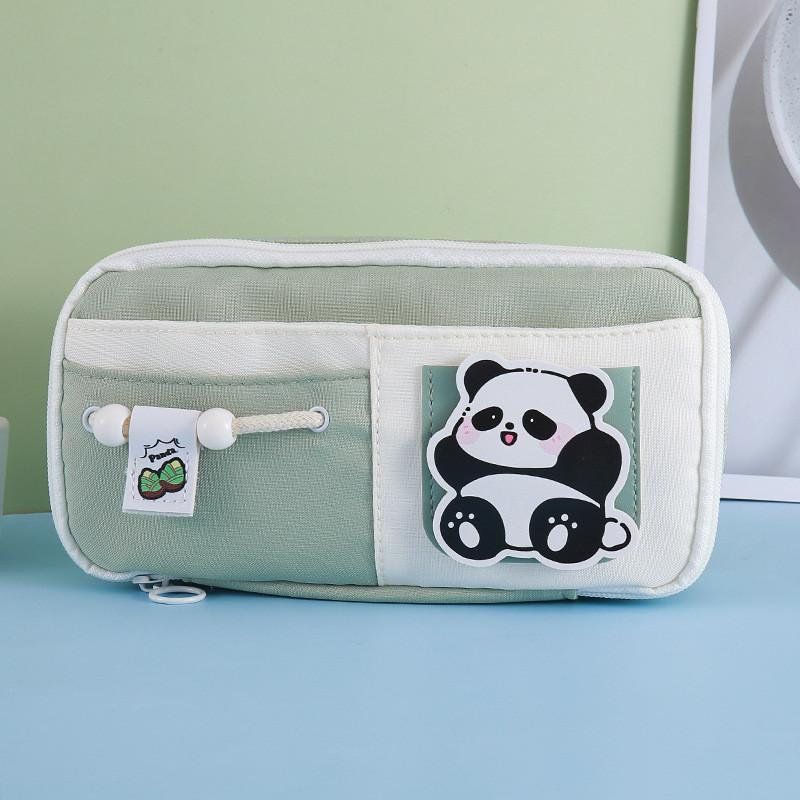 Style Highcapacity Girls Pencil Bag With Durable Canvas Material For Students And Teens
