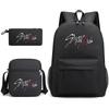Stray Kids Kombinations-Peripherieartikel Gleicher Rucksack Rucksack Schüler Schultasche Federmäppchen Dreiteiliges Set Männer und Frauen