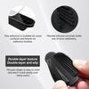 2/4 PCS Adhesive Silicone Pen Holder Desk & Wall No-Drill Flexible Pencil Fixator Space-Saving Organizer, Home Office Classroom