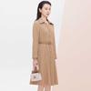 JESSIE Elegant Commuter Belted Shirt Dress