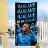 Football Player Celebration Beach Towel High Absorbency & Quick-Dry Comfortable Lightweight Perfect for Traveling Yoga Camping and Swimming