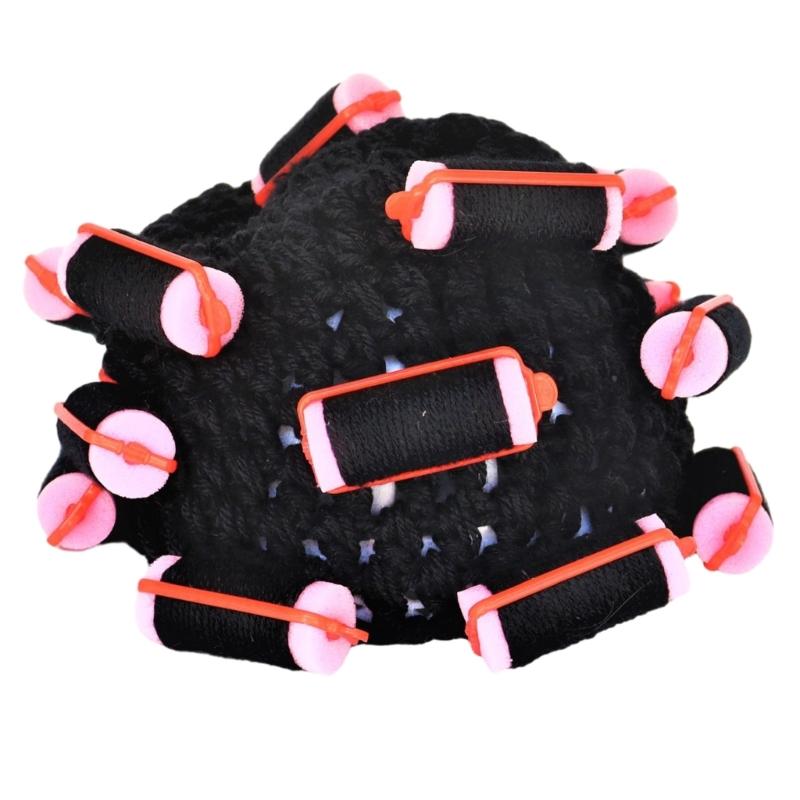 Шапочка для кудрявой парики Эластичные шапки Карнавальная вечеринка Костюм для переодевания Шляпа Сценические реквизиты aldult