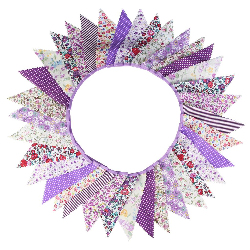 None Banner Height 17.46cm Total Length 10m Baby Showers Birthdays Cotton For Weddings Garden Parties Grand Openings