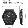 Casio Chupacasi MQ-24B-1B Unisex Analog Watch Biomass Plastic Band Black