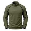 Men S Fleece Pullover Sweatshirt Long Sleeve Casual Stand Collar