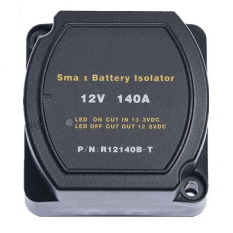 Smart Dual Battery Isolator Battery Relay Marine Battery Isolator Voltage Sensing Relay Automatic Charging Relay Dual Battery