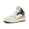 Anta Fleece lined Thermal Abrasion Resistant High top Skateboard Shoes Men's Gray White Sneakers 912248913-3