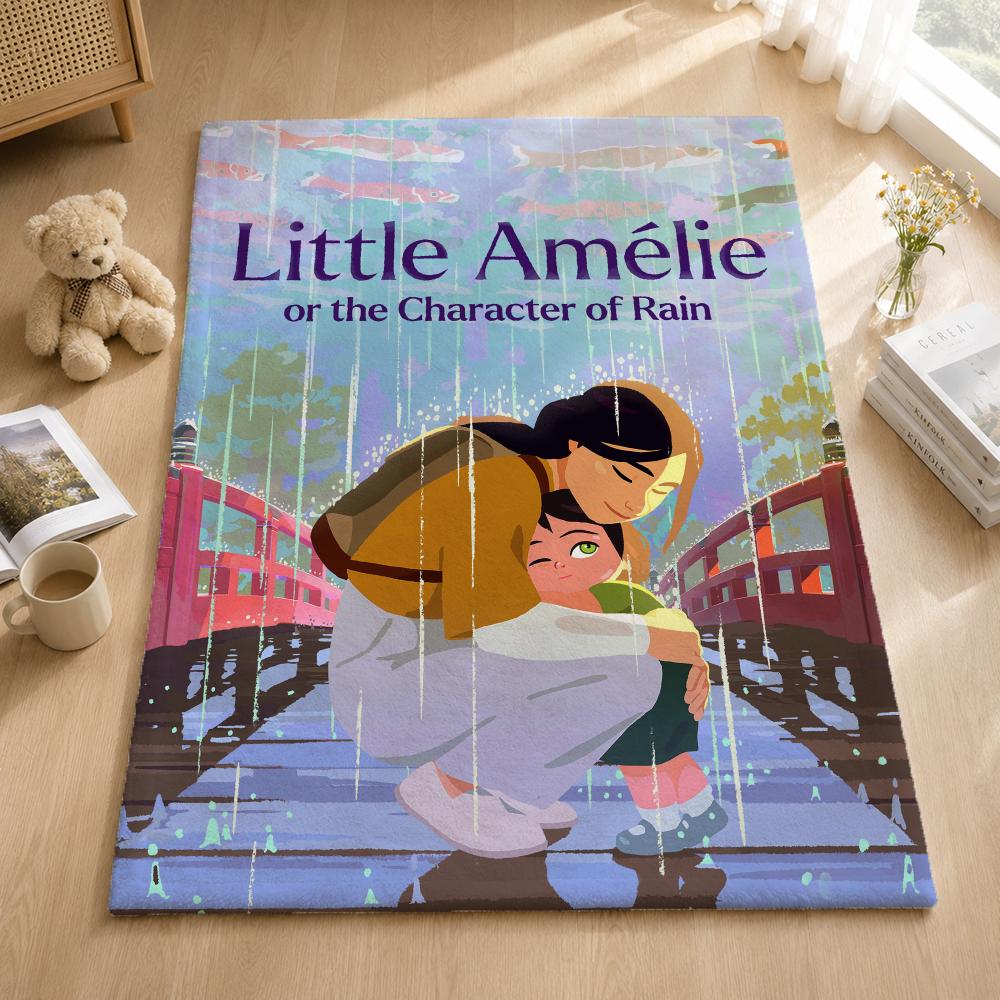 Anime L-Little Amelie Throw Blankets Soft Warm Flannel Blanket Bedding For Bed Living Room Home Sofa