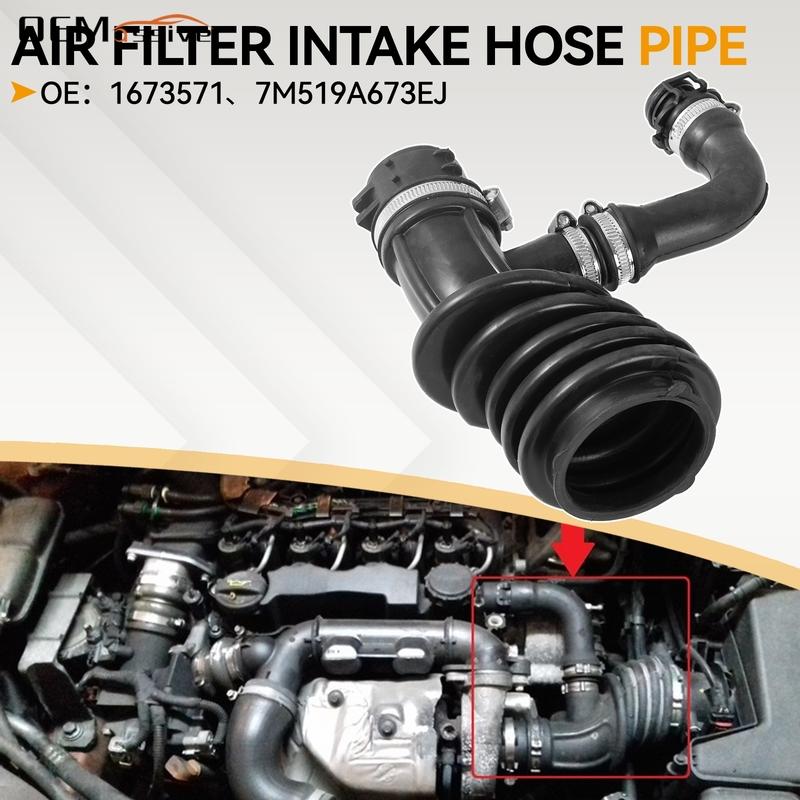 

Для Ford Focus C-MAX MK2 1.6 TDCI Volvo C30 S40 V50 Повітряний патрубок повітрозабірника 7M519A673EJ Заміна