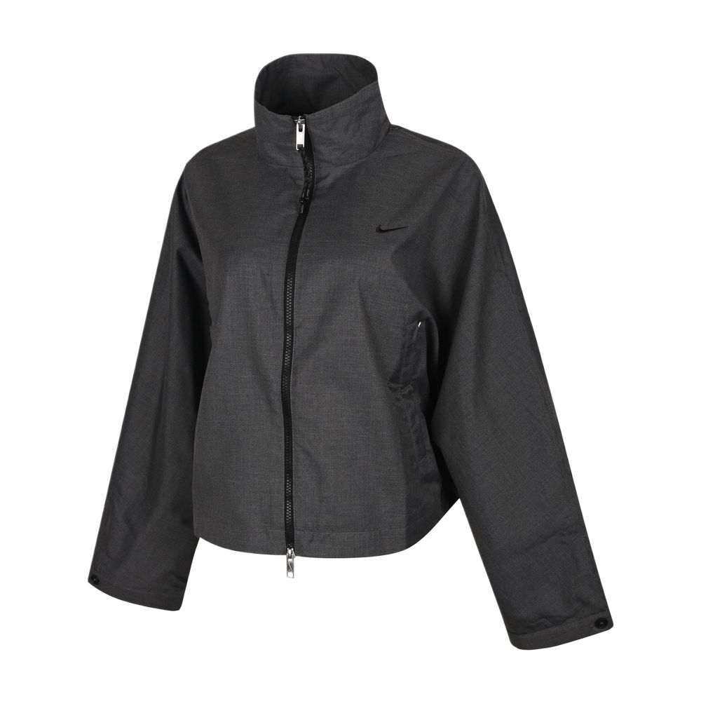 Nike Jackets Women s Gray Stand Collar Moderate Other IF5452-010 L