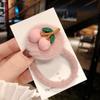 High Elastic Cherry Hair Rope Hair Band Female Hair Band Rope Hair Accessories