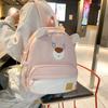 Schoolbag Primary School Students Backpack Girls High Value Casual Schoolbag Korean Version Sports Style Junior High School Students Backpack