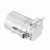 Aluminum Engine Oil Catch Tank Breather Can Reservoir Car Modification Accessories (Silver)