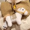 Creative Plush Horse Doll Pendant 15cm Pony Key Ring Cute Plush Pony Keychain  Bag Key Decor