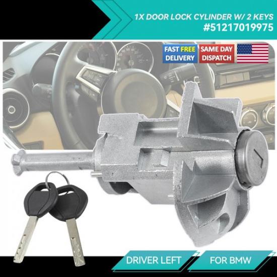 

Driver Left Door Lock Cylinder Barrel key for BMW 325i 325ci 325xi 2001-2006 Car