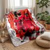 Coperta a tema Mohamed Salah Morbida coperta in flanella Coperta morbida in peluche Coperta accogliente per divano e letto per la decorazione della casa