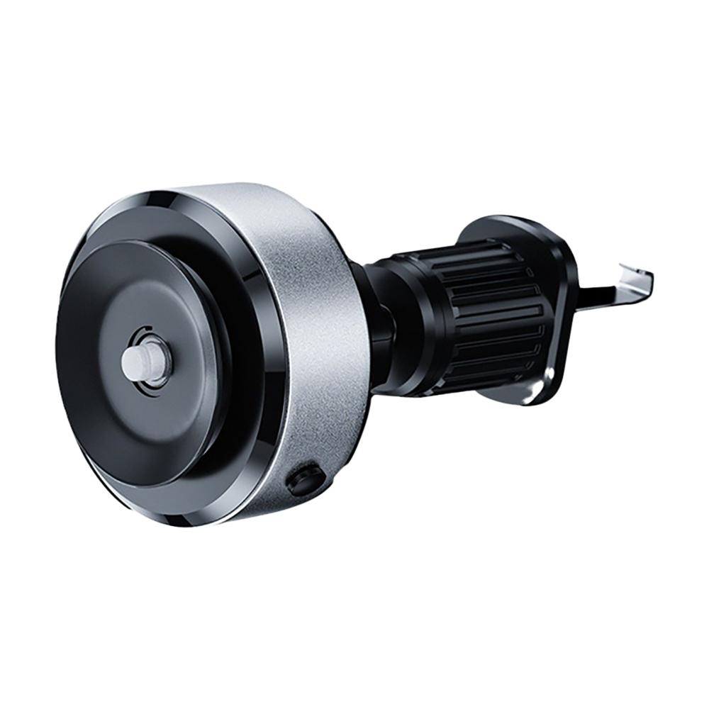 

НОВЫЙ Вакуумный Автомобильный Держатель для Телефона Беспроводная Автомобильная Зарядка QI для iPhone Xiaomi Быстрая Зарядка Вентиляционное Отверстие Подставка для Телефона с GPS Легкая Установка серебряный