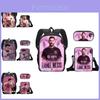 Modern Miami Messi Backpack Set With Breathable Polyester And Lightweight Design For School Use