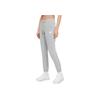 Nike Logo Print Drawstring Joggers Women Bottoms Grey CZ8340-063