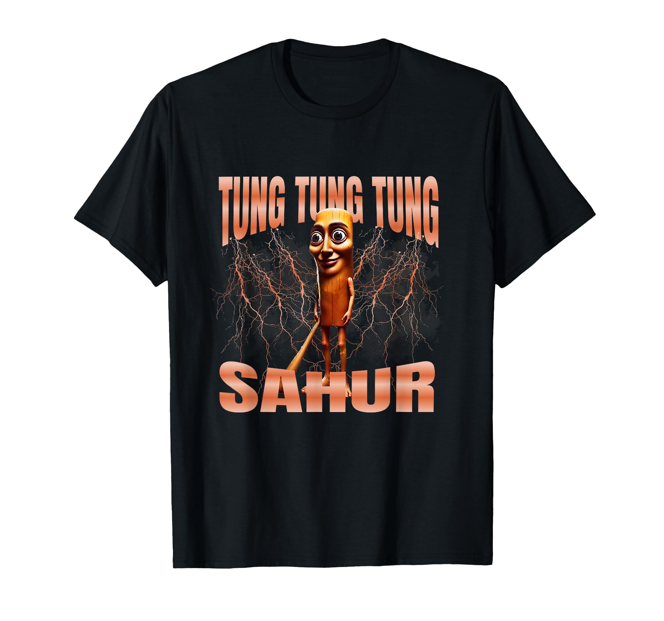 

Tung Tung Tung Sahur Bootleg Brainrot Italian Brainrot Meme T-Shirt