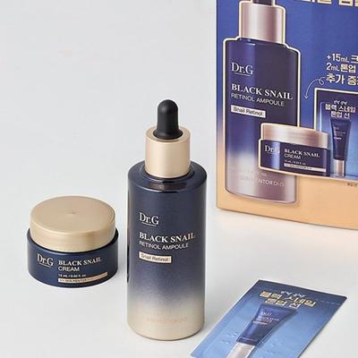 Black Snail Retinol Ampoule 50ml (+15ml Cream, 2ml Tone-up Sun Free)