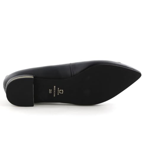 HIMIKO/Himiko/[WEB Exclusive] Buckle Design Low Heel Pumps/640004 Black 250