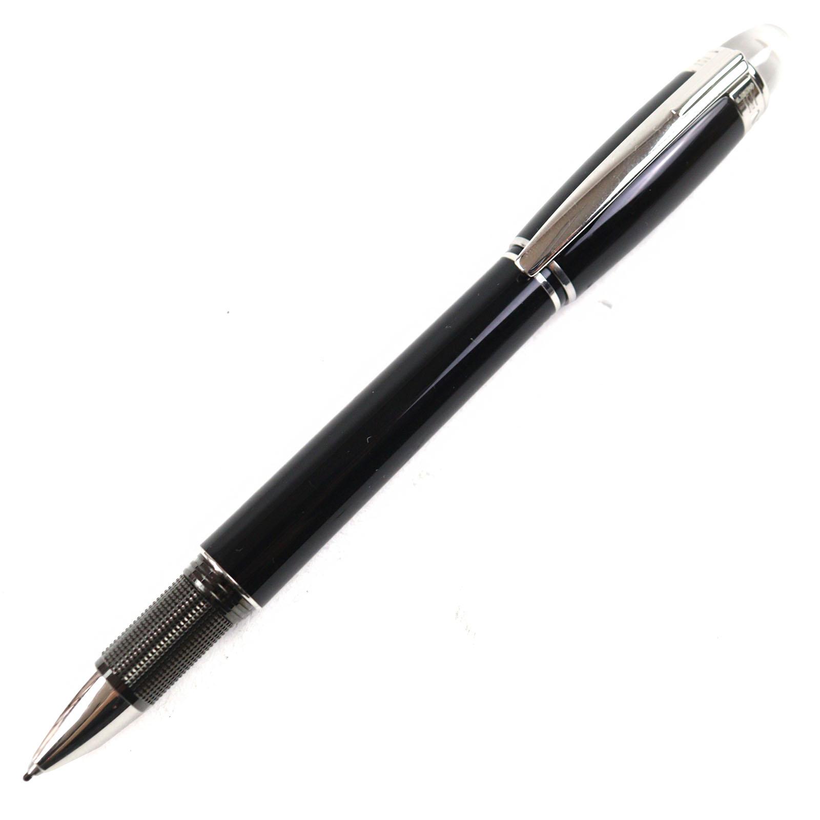 Very Good MONTBLANC Fineliner Starwalker Logo engraved White Star Capped Used