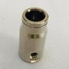 High Pressure Brass 9.52mm misting Nozzle Connector 3/8 Inch Slide Lock Connector Tee Elbow Straight Connector Spray Acce
