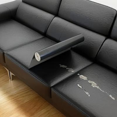 Parche Autoadhesivo de Cuero Sintético de Tamaño Grande para Sofá, Asiento de Coche, Asiento de Motocicleta, Cabecero