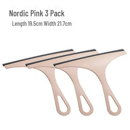 Silicone Glass & Mirror Cleaner: Household Countertop, Bathroom & Window Scraper Tool